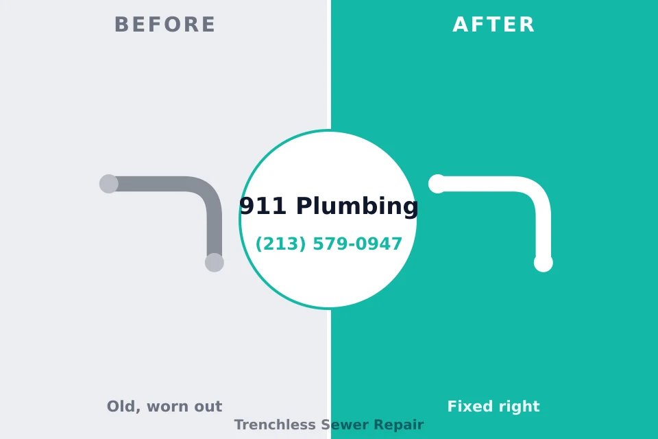 Before and after: plumbing company Unionville, TN